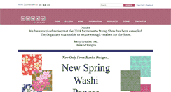 Desktop Screenshot of hankodesigns.com